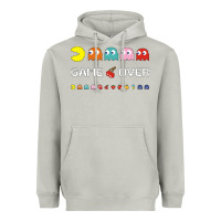 Moon Dust cool retro 80s pacman ghosts video games Heavyweight Hoodie - artisFamous