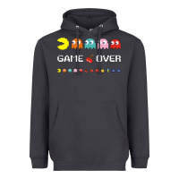 Smoke cool retro 80s pacman ghosts video games Heavyweight Hoodie - artisFamous