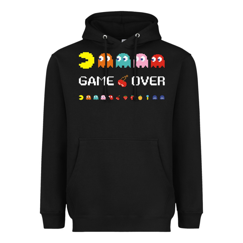 Cool Retro 80s Pacman Ghosts Video Games Heavyweight Hoodie by artisFamous | Teevron