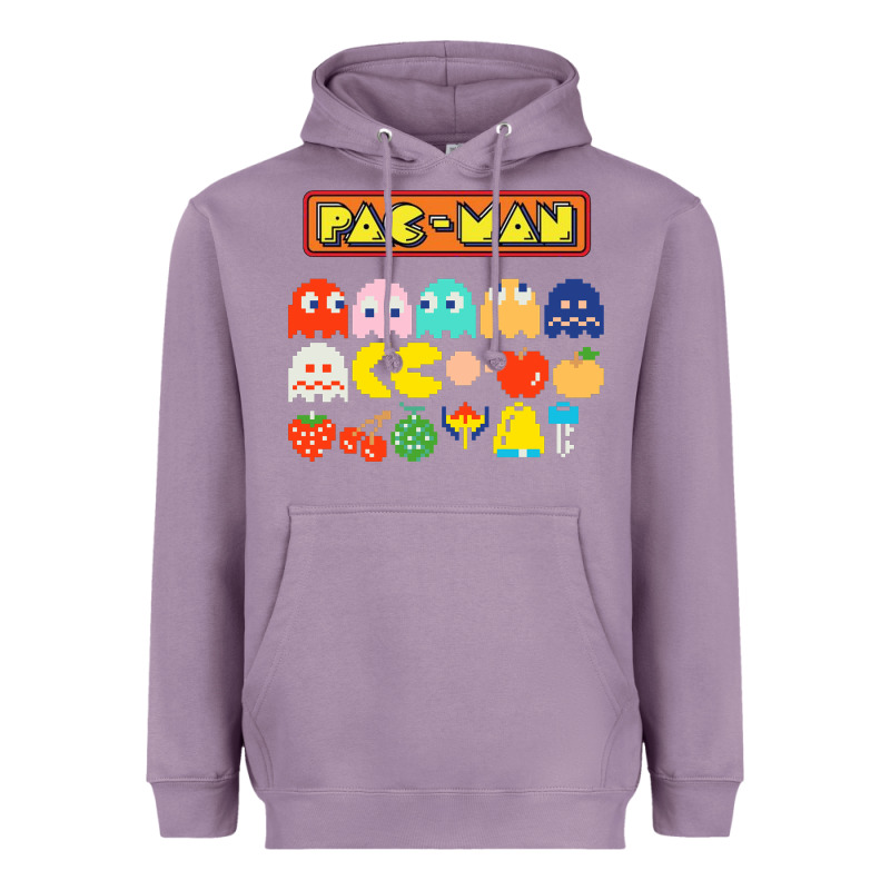 80s Pacman Ghosts Video Games Heavyweight Hoodie by artisFamous | Teevron