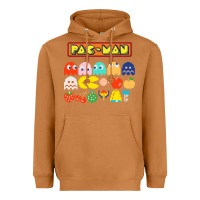 Meerkat 80s pacman ghosts video games Heavyweight Hoodie - artisFamous