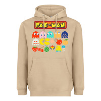 Mushroom 80s pacman ghosts video games Heavyweight Hoodie - artisFamous