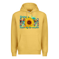 Antique Gold being a mom makes my life complete Premium Hoodie - RacoonDesign