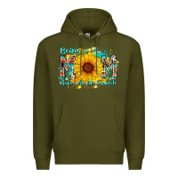 Army Green being a mom makes my life complete Premium Hoodie - RacoonDesign