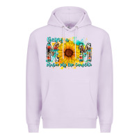 Lilac being a mom makes my life complete Premium Hoodie - RacoonDesign