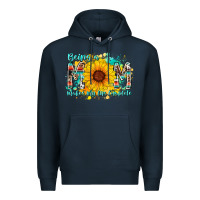 Navy being a mom makes my life complete Premium Hoodie - RacoonDesign