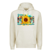 Oatmeal Heather being a mom makes my life complete Premium Hoodie - RacoonDesign