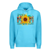 Ocean Blue being a mom makes my life complete Premium Hoodie - RacoonDesign
