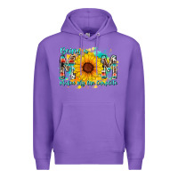 Purple being a mom makes my life complete Premium Hoodie - RacoonDesign