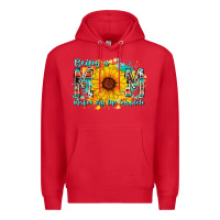 Red being a mom makes my life complete Premium Hoodie - RacoonDesign