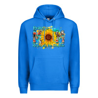 True Royal being a mom makes my life complete Premium Hoodie - RacoonDesign