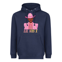 Navy lil nas x 2 Heavyweight Hoodie - artisFamous