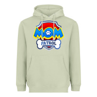 Matcha funny mom patrol  funny dog mom gift birthday party t shirt Heavyweight Hoodie - artisFamous