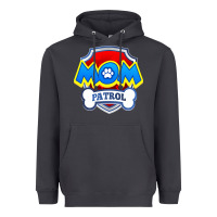 Smoke funny mom patrol  funny dog mom gift birthday party t shirt Heavyweight Hoodie - artisFamous