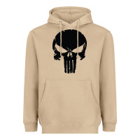 Mushroom the punisher skull black Heavyweight Hoodie - artisFamous