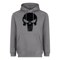 Storm the punisher skull black Heavyweight Hoodie - artisFamous