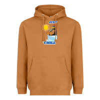 Meerkat Just Chill Heavyweight Hoodie - artisFamous