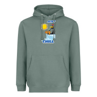 Sage Just Chill Heavyweight Hoodie - artisFamous