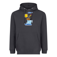 Smoke Just Chill Heavyweight Hoodie - artisFamous