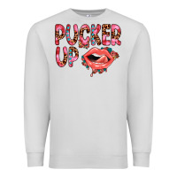 Dove Grey pucker up Premium Sweatshirt - JahusDesignShop