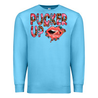 Ocean Blue pucker up Premium Sweatshirt - JahusDesignShop