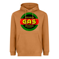 Meerkat GARAGE CAR GASOLINE Heavyweight Hoodie - artisFamous