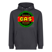 Smoke GARAGE CAR GASOLINE Heavyweight Hoodie - artisFamous