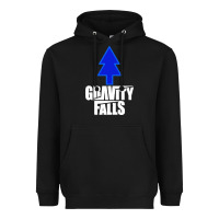 Black gravity falls dipper blue pine premium Heavyweight Hoodie - artisFamous