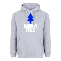 Heather Grey gravity falls dipper blue pine premium Heavyweight Hoodie - artisFamous