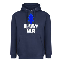 Navy gravity falls dipper blue pine premium Heavyweight Hoodie - artisFamous