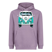 Lavender hippie surf van Heavyweight Hoodie - artisFamous