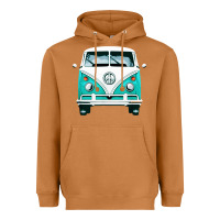Meerkat hippie surf van Heavyweight Hoodie - artisFamous