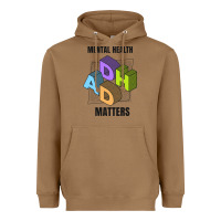 Toasted Coconut adhd mental health matters Heavyweight Hoodie - artisFamous