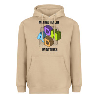 Mushroom adhd mental health matters Heavyweight Hoodie - artisFamous