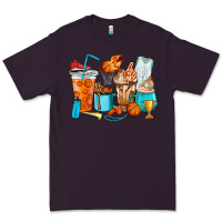Plum Basketball coffee cups Premium Tee - HowdyJamesFarm