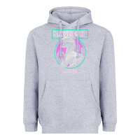 Heather Grey distressed teal raptor clever girl t shirt Heavyweight Hoodie - artisFamous