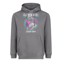 Storm distressed teal raptor clever girl t shirt Heavyweight Hoodie - artisFamous