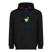 Black ask me about my duck Heavyweight Hoodie - artisFamous
