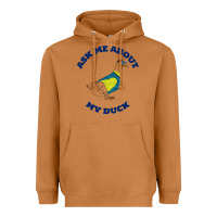 Meerkat ask me about my duck Heavyweight Hoodie - artisFamous