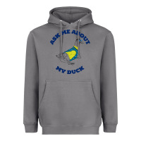 Storm ask me about my duck Heavyweight Hoodie - artisFamous