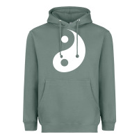 Sage yin yang Heavyweight Hoodie - artisFamous