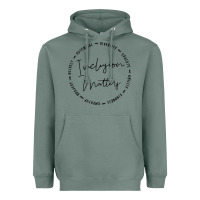 Sage inclusion matters with empathy bravery respect Heavyweight Hoodie - artisFamous