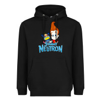 Black jimmy neutron goddard title vintage poster Heavyweight Hoodie - artisFamous