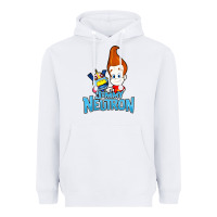 White jimmy neutron goddard title vintage poster Heavyweight Hoodie - artisFamous