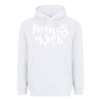 White motionless in white Heavyweight Hoodie - artisFamous