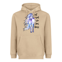 Mushroom just a girl who loves horses Heavyweight Hoodie - artisFamous