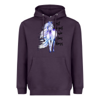 Plum just a girl who loves horses Heavyweight Hoodie - artisFamous