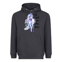 Smoke just a girl who loves horses Heavyweight Hoodie - artisFamous