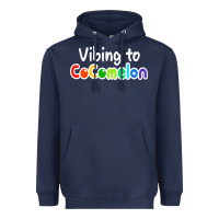 Navy kids vibing to cocomelon Heavyweight Hoodie - artisFamous