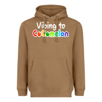 Toasted Coconut kids vibing to cocomelon Heavyweight Hoodie - artisFamous